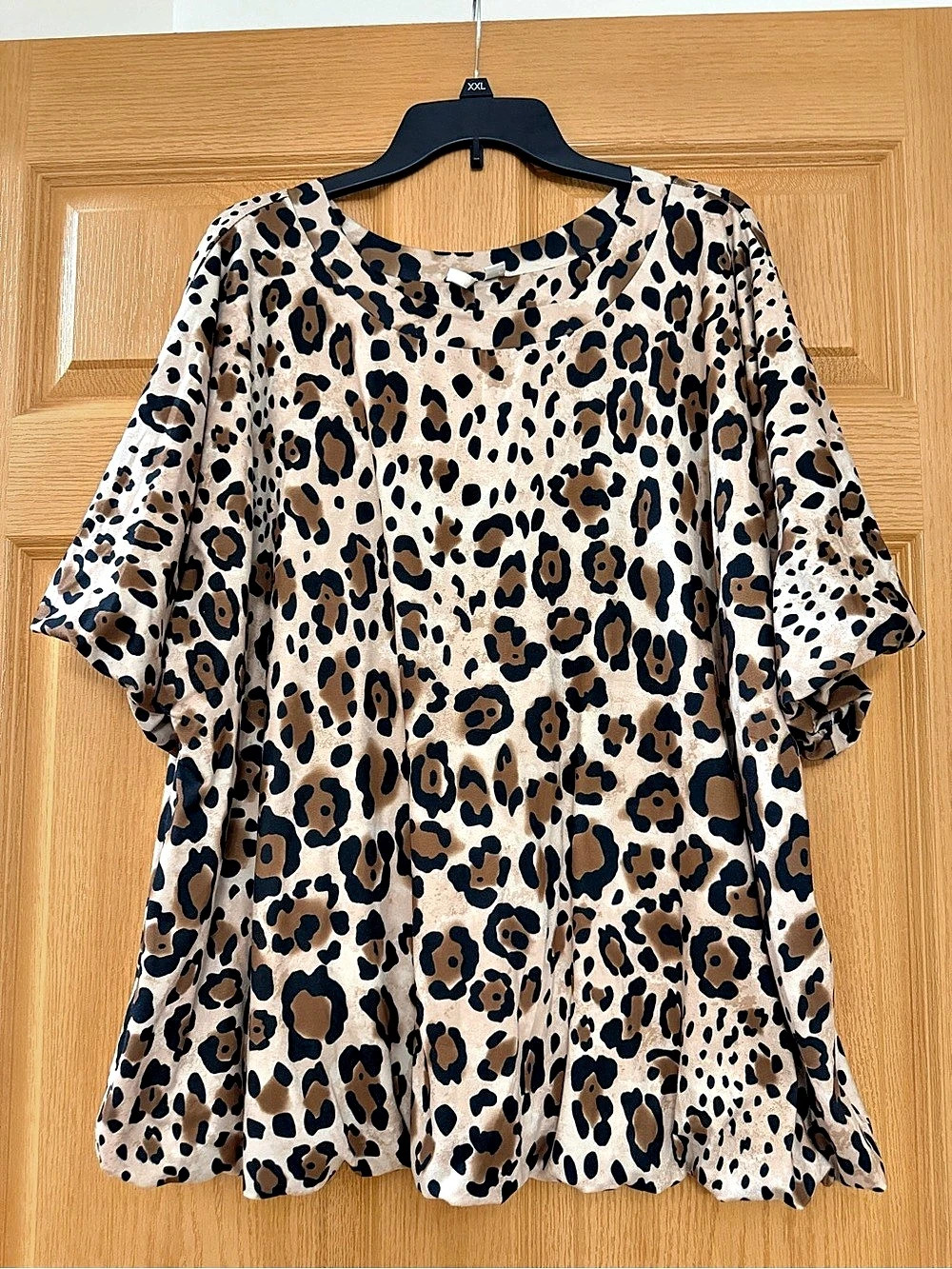 Macy's Leopard Print Tunic Size 22/24W